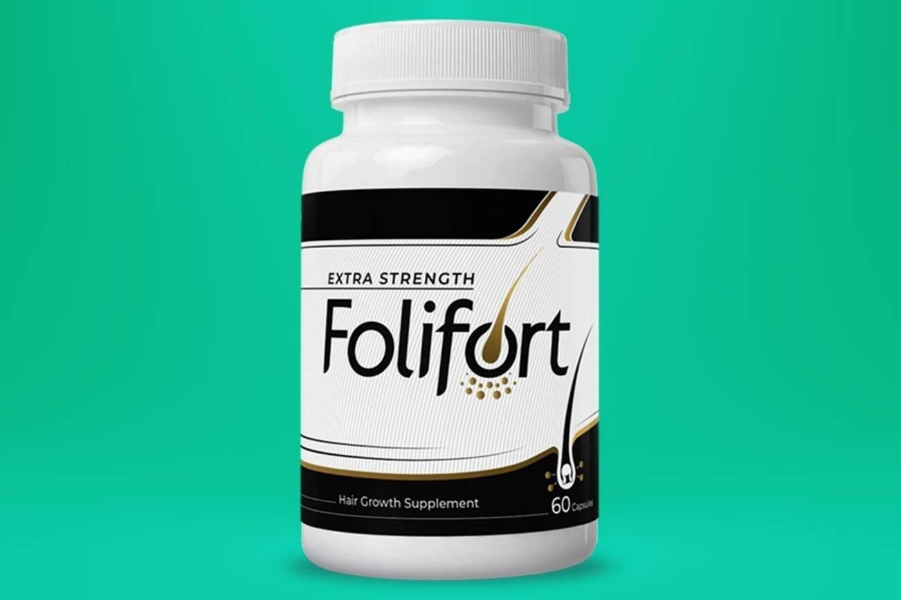 No more hair loss, with folifort you will find relief